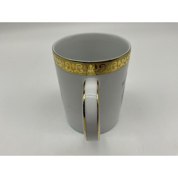 Gold Buffet Royal Gallery Purple Faberge Egg Dessert Plate and Coffee Cup Vintag - Picture 13 of 16